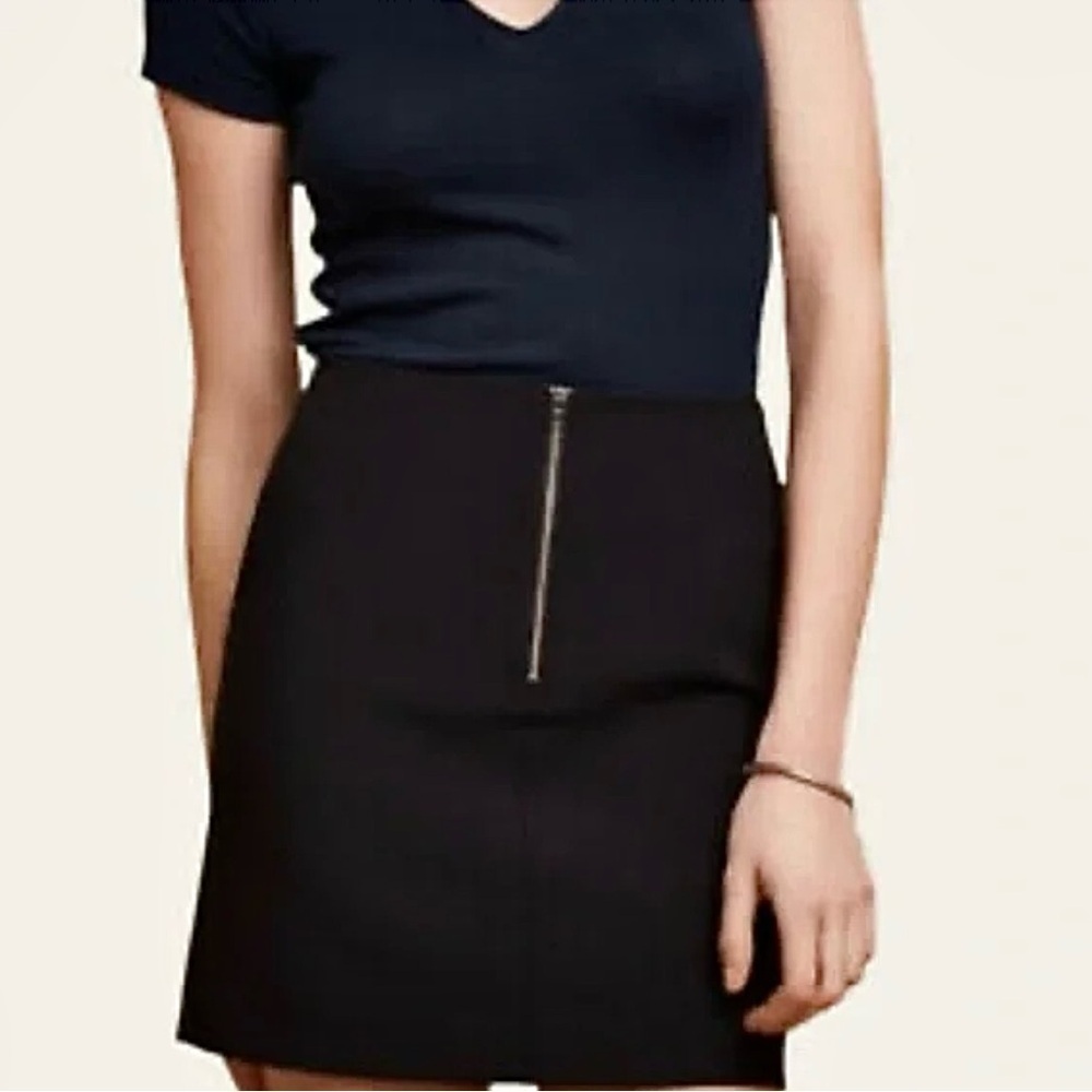 Aritzia Wilfred - Peggy Front Zip Mini Skirt